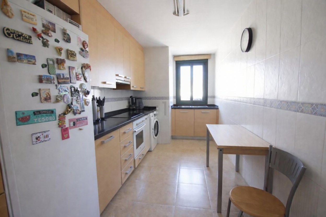 Duplex en première ligne de plage à Benalmádena — Cuisine
