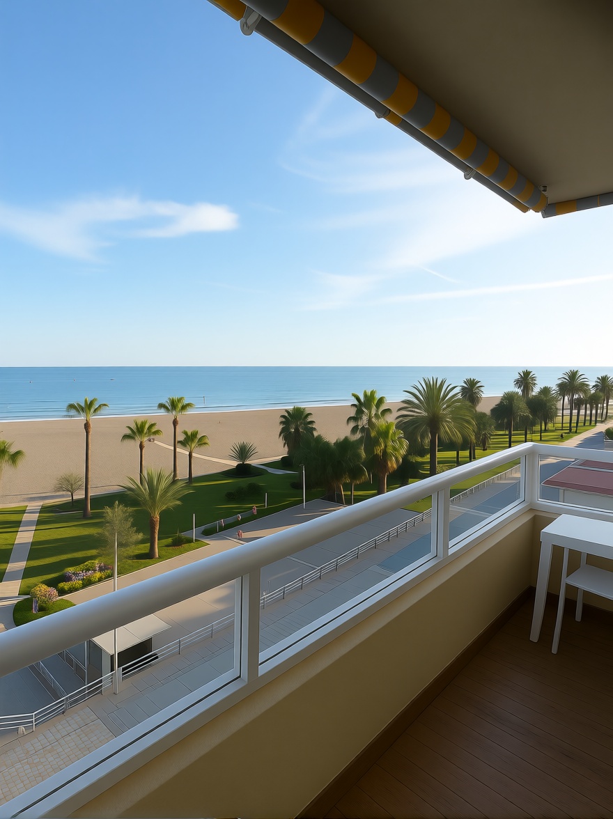 Appartement en première ligne de plage à Benalmádena
