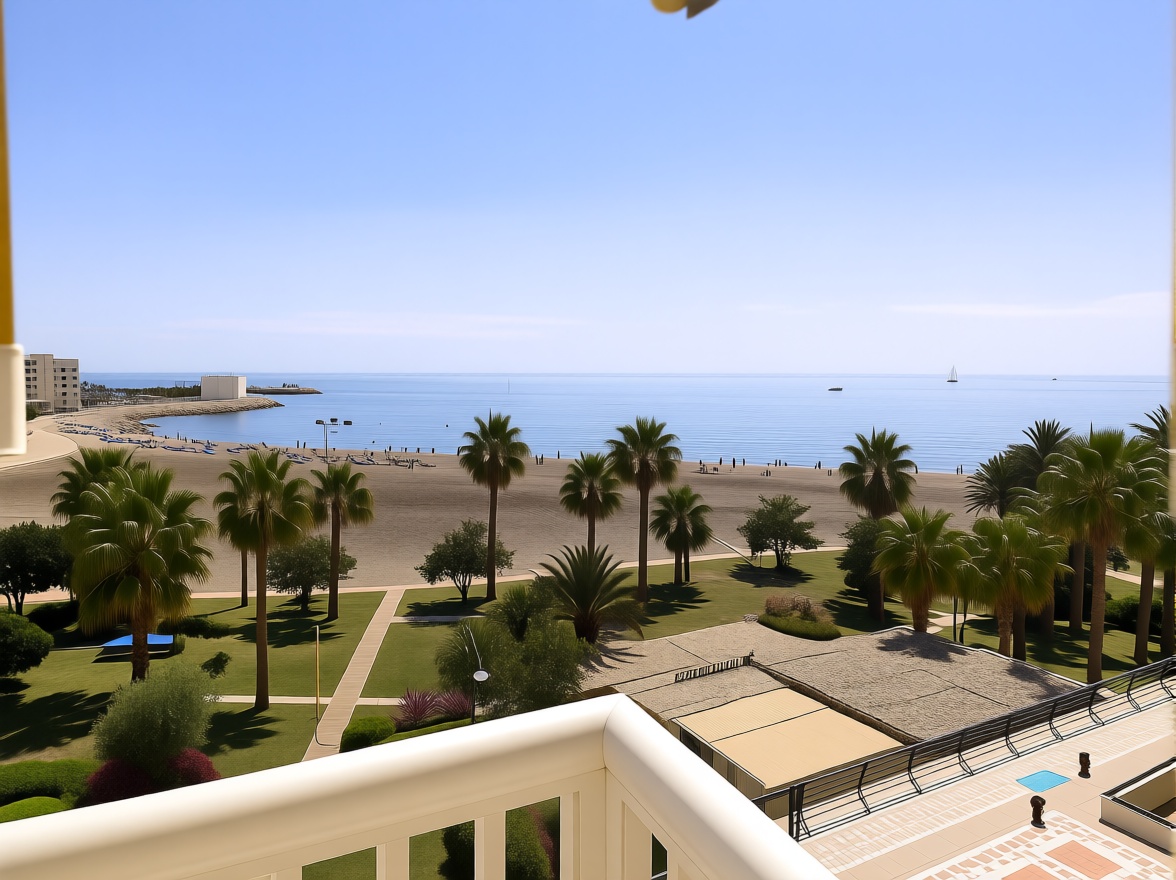 Appartement en première ligne de plage à Benalmádena