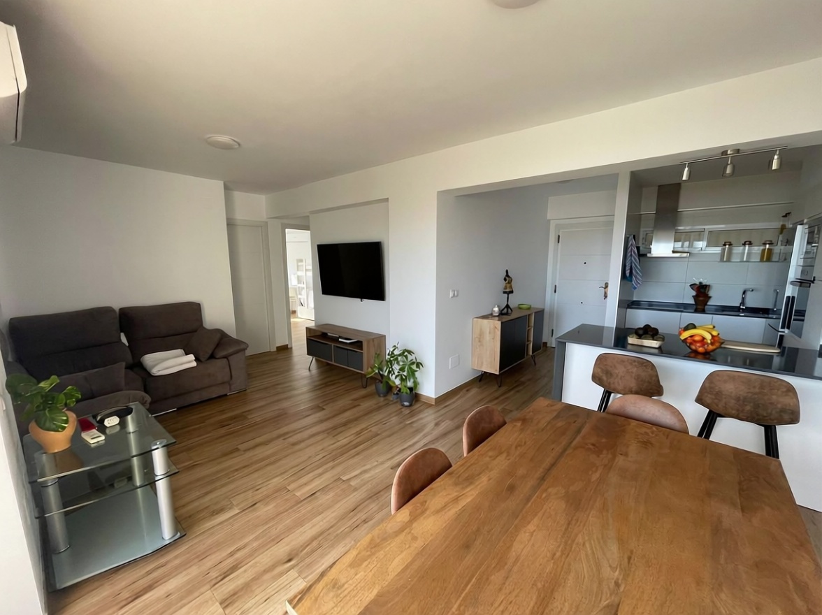 Appartement en première ligne de plage à Benalmádena — Chambre