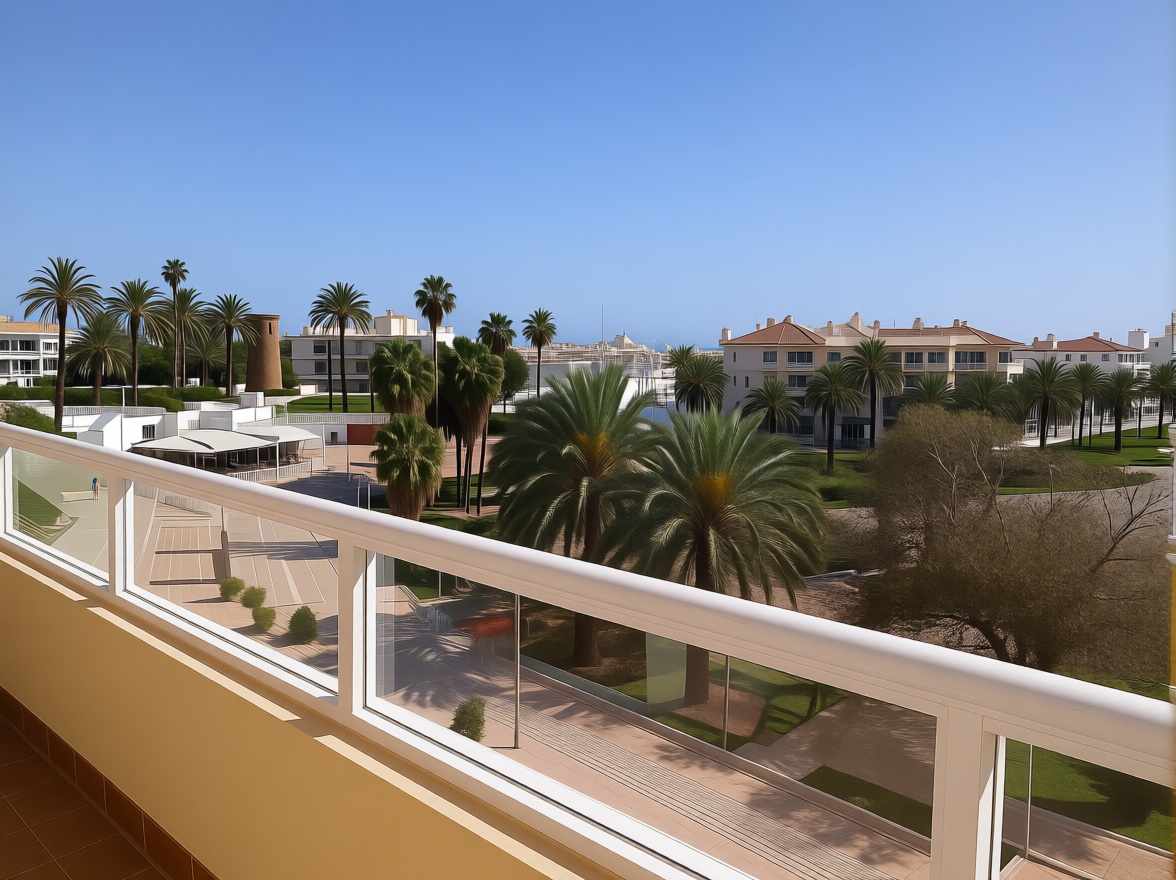 Appartement en première ligne de plage à Benalmádena — Terrasse mer