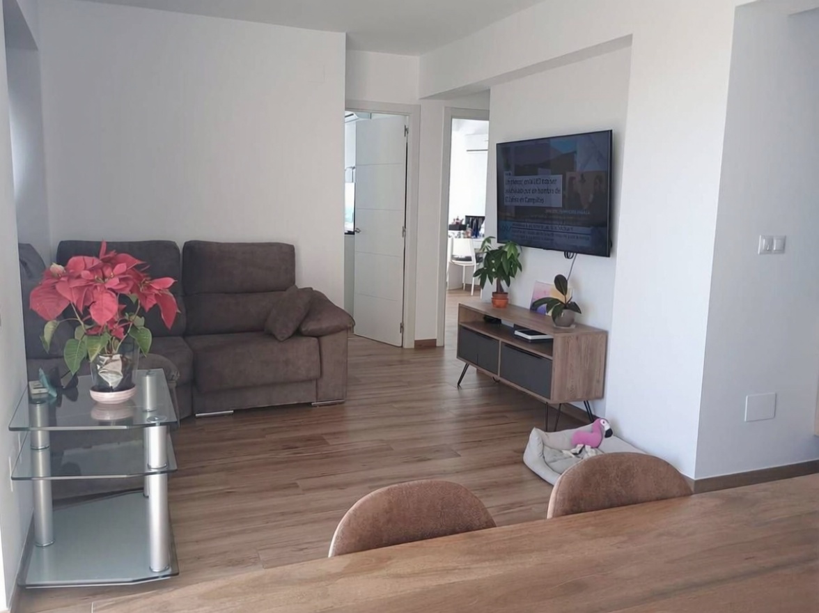 Appartement en première ligne de plage à Benalmádena — Séjour