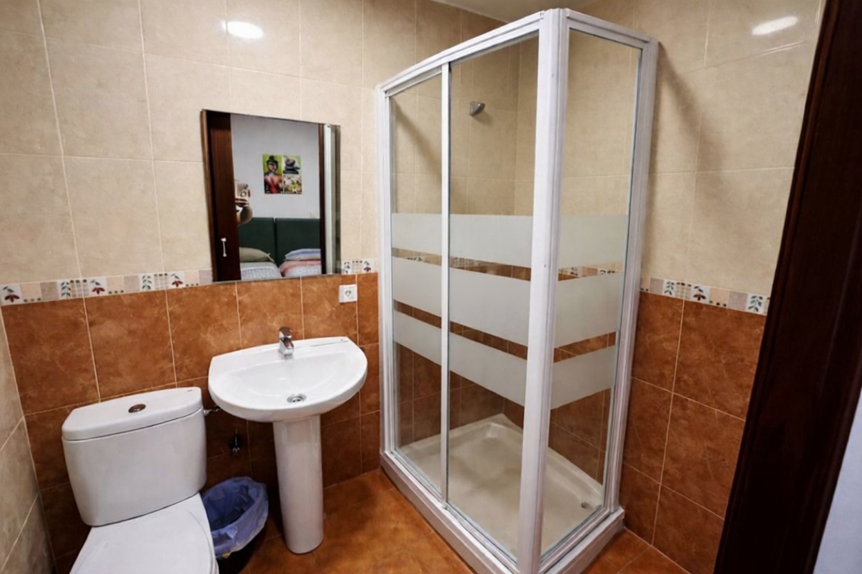 Appartement en première ligne de plage à Benalmádena — Sanitaires