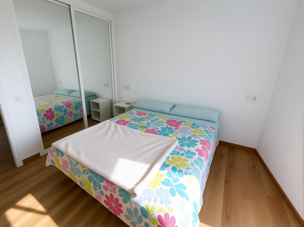 Piso en primera línea de playa en Benalmádena — Dormitorio