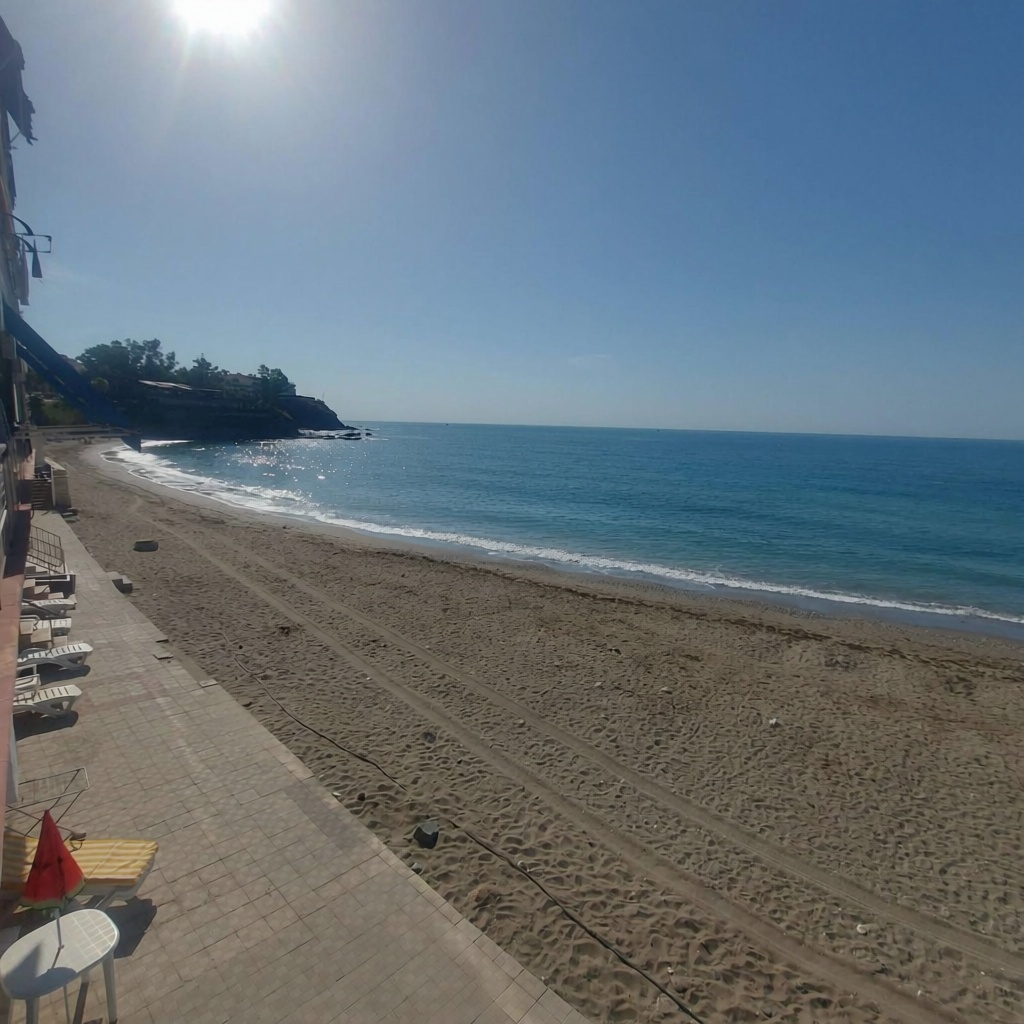 Appartement en première ligne de plage à Benalmádena — Vue mer