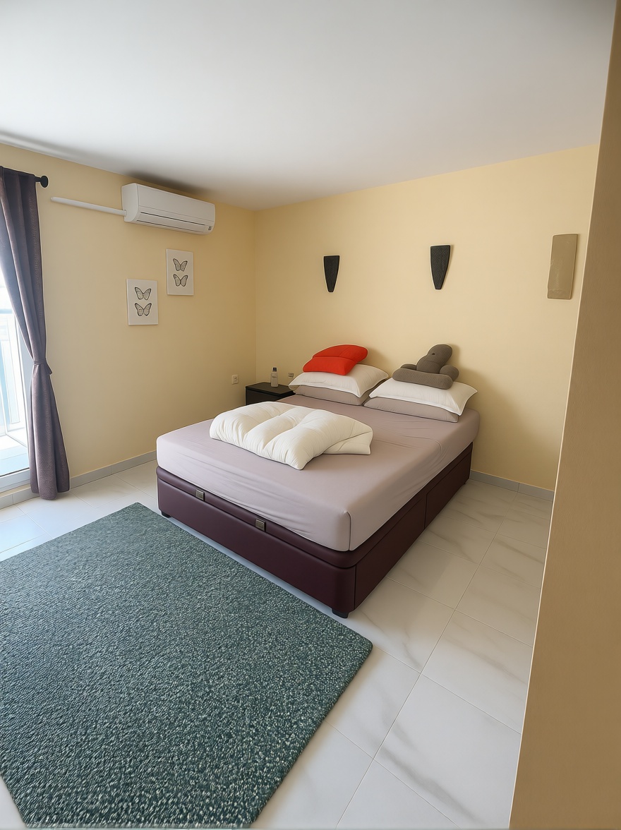 Appartement en première ligne de plage à Benalmádena — Chambre