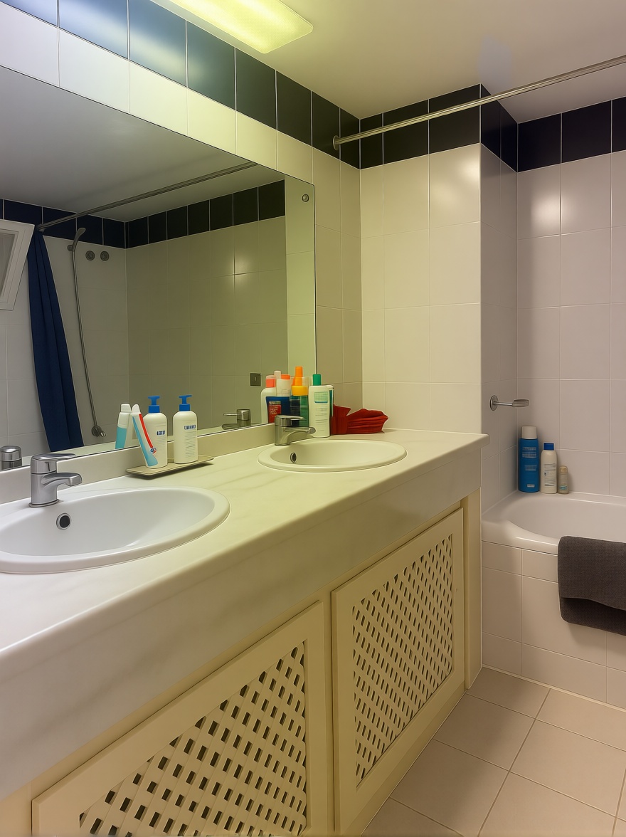 Appartement en première ligne de plage à Benalmádena — Sanitaires