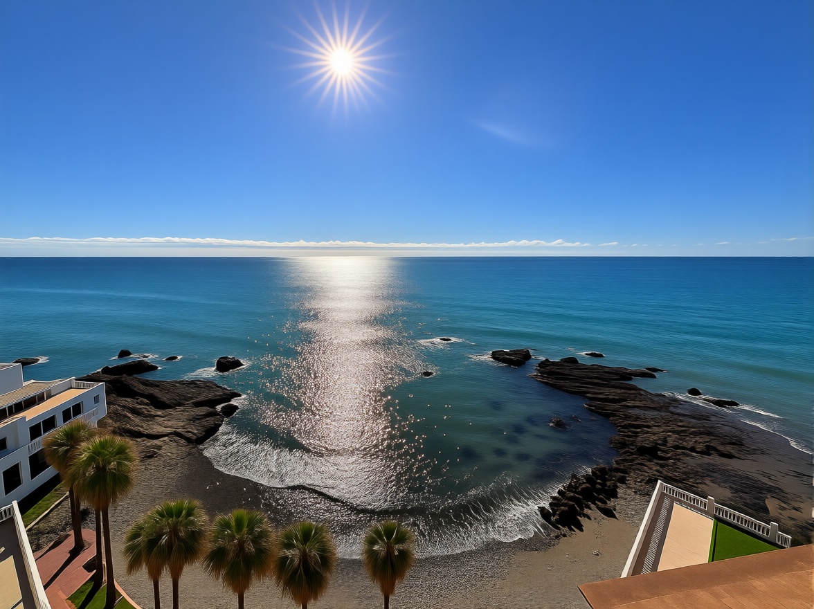 Appartement en première ligne de plage à Benalmádena — Vue mer