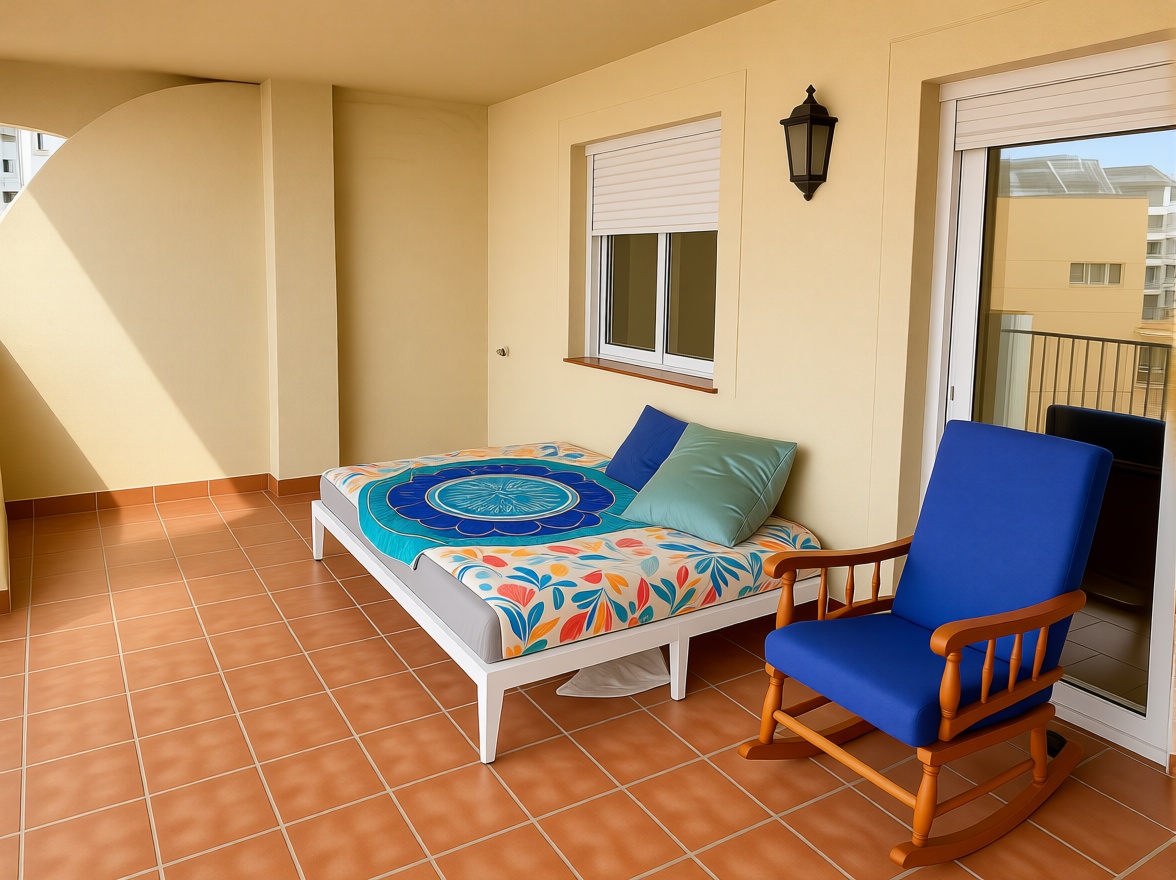 Appartement en première ligne de plage à Benalmádena — Terrasse mer