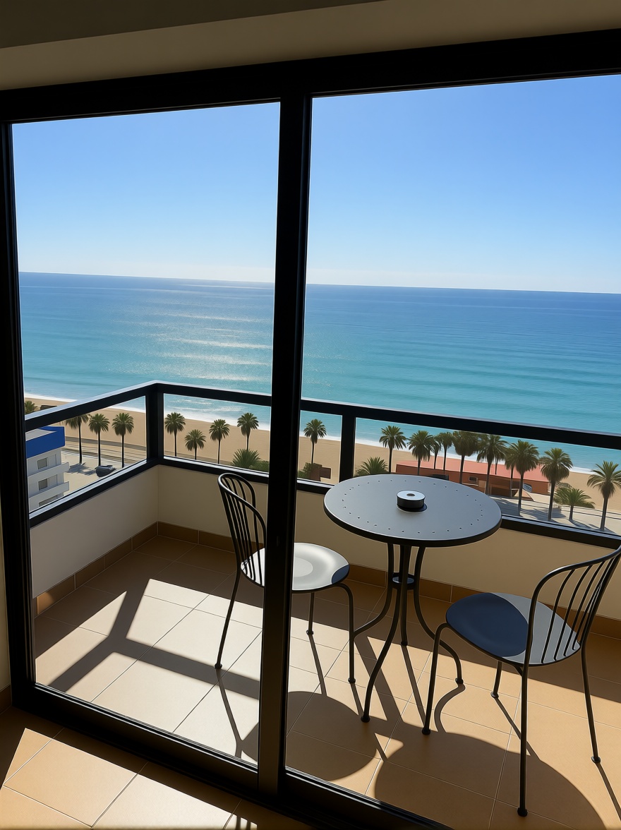 Appartement en attique en première ligne de mer à Benalmádena