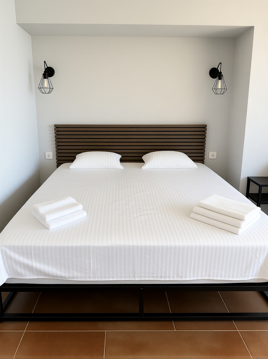 Appartement en attique en première ligne de mer à Benalmádena — Chambre