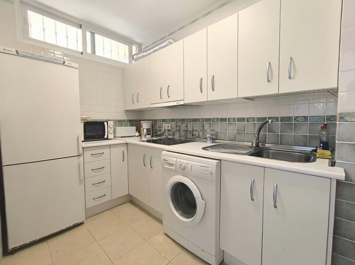 Appartement en première ligne de plage à Benalmádena — Cuisine
