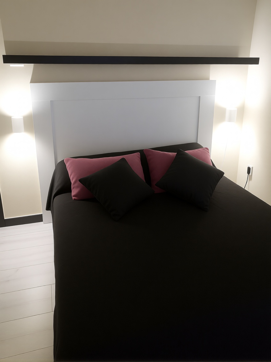 Dúplex en primera línea de playa en Benalmádena — Dormitorio