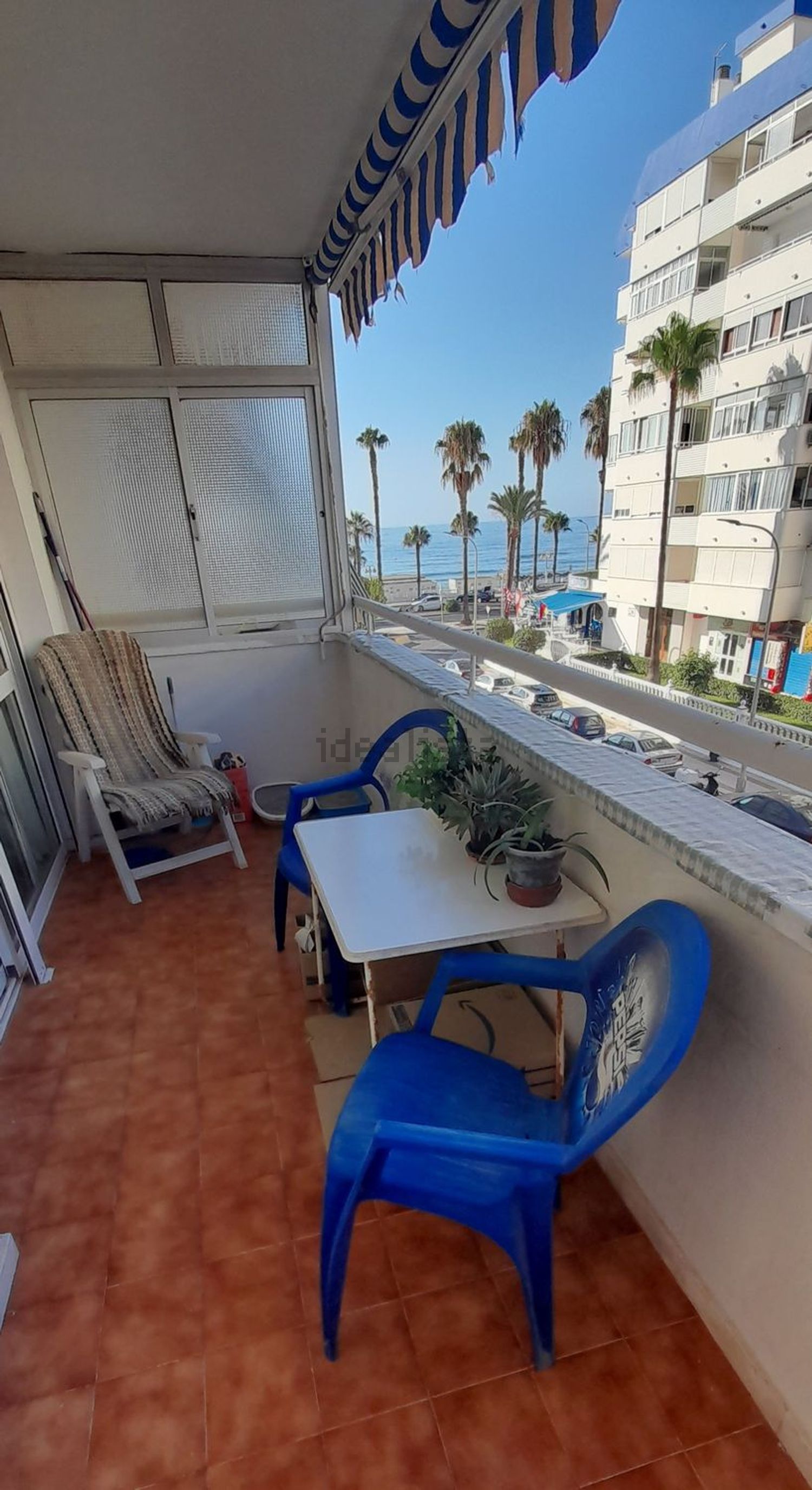 Appartement en première ligne de plage à Benalmádena — Terrasse mer
