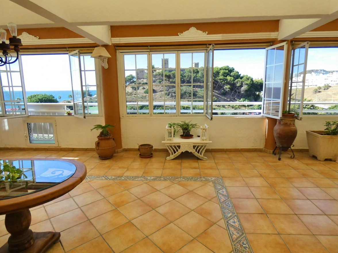 Duplex en première ligne de plage à Fuengirola