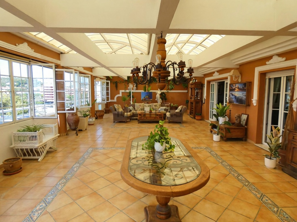 Duplex en première ligne de plage à Fuengirola — Séjour
