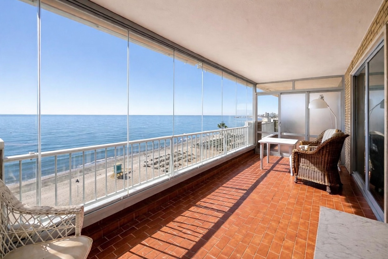 Wohnung in erste Strandlinie in Fuengirola