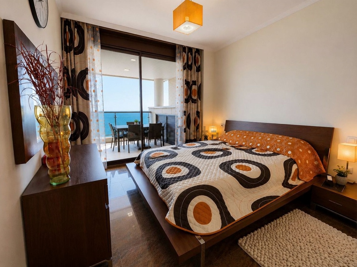 Duplex in erste Strandlinie in Fuengirola — Schlafzimmer