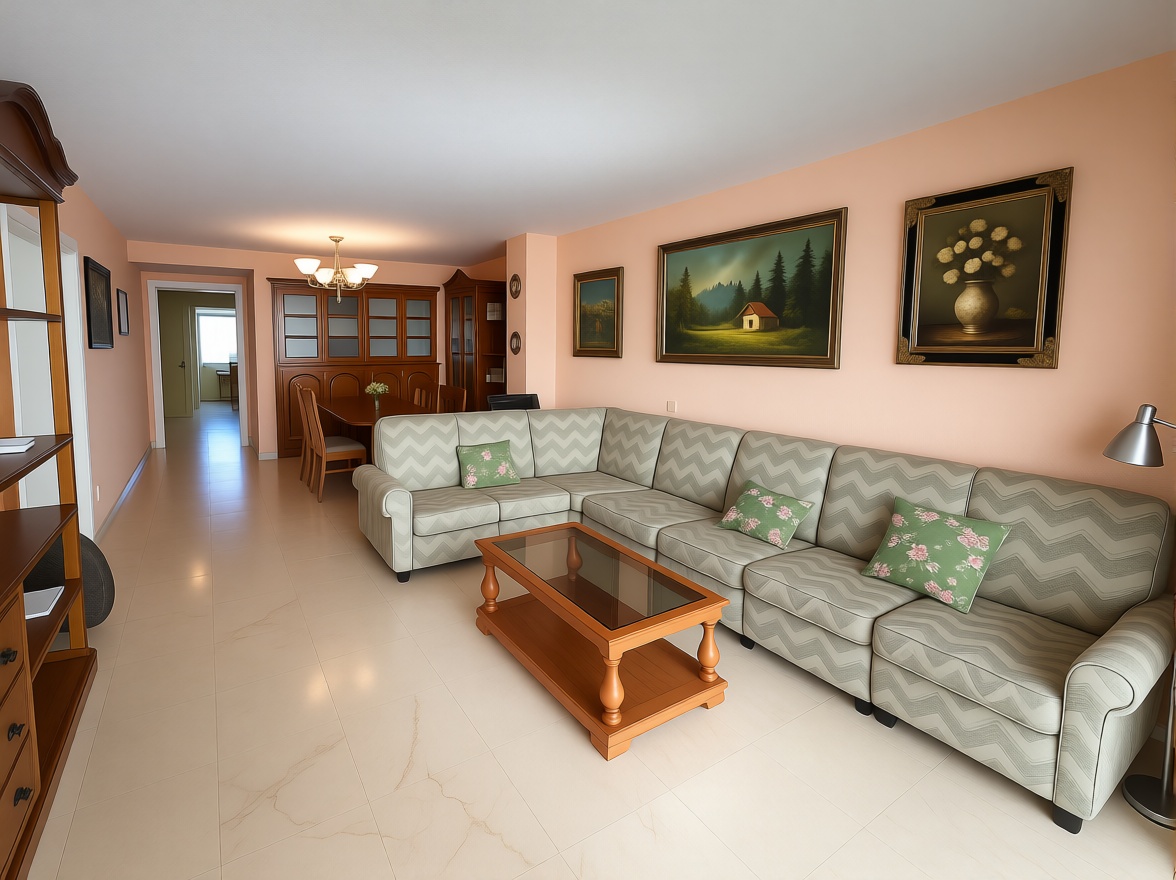 Wohnung in erste Strandlinie in Fuengirola — Wohnzimmer