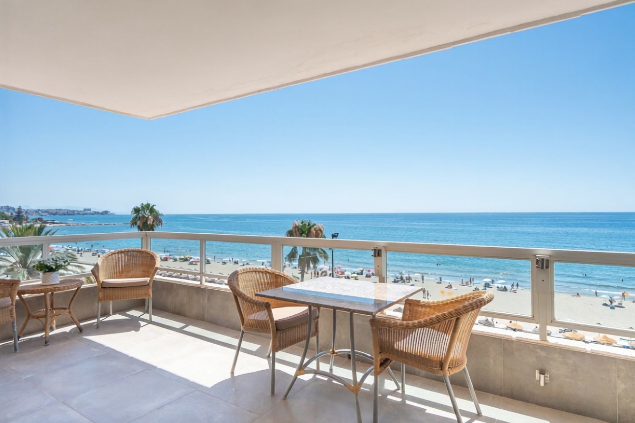 Wohnung in erste Strandlinie in Fuengirola