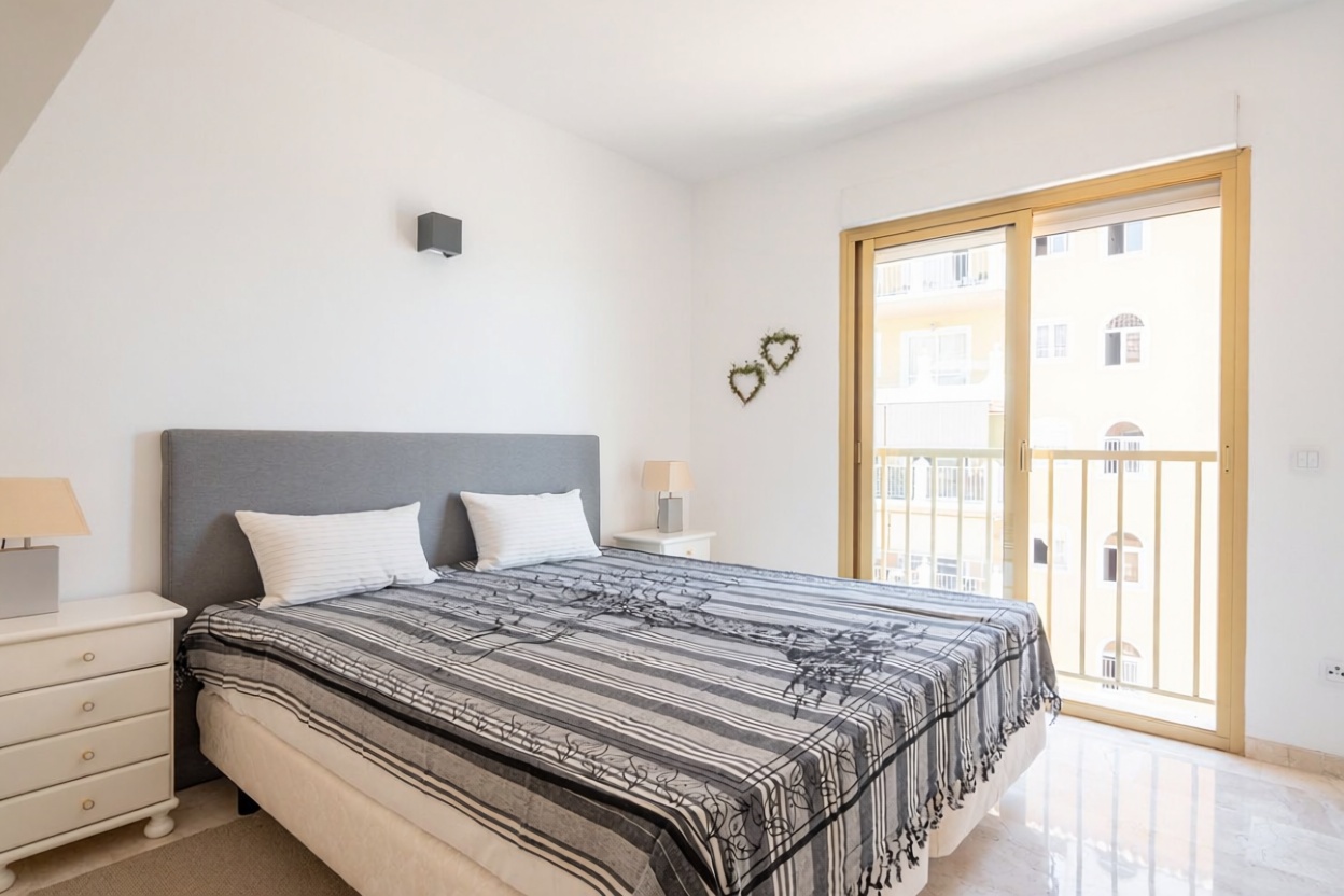 Wohnung in erste Strandlinie in Fuengirola — Schlafzimmer