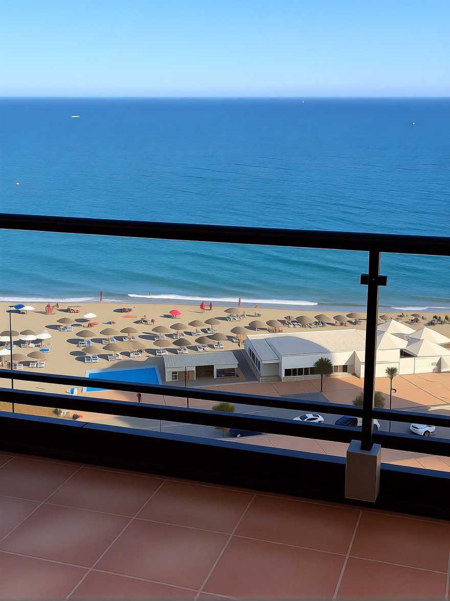 Apartamento em primeira linha de praia em Fuengirola