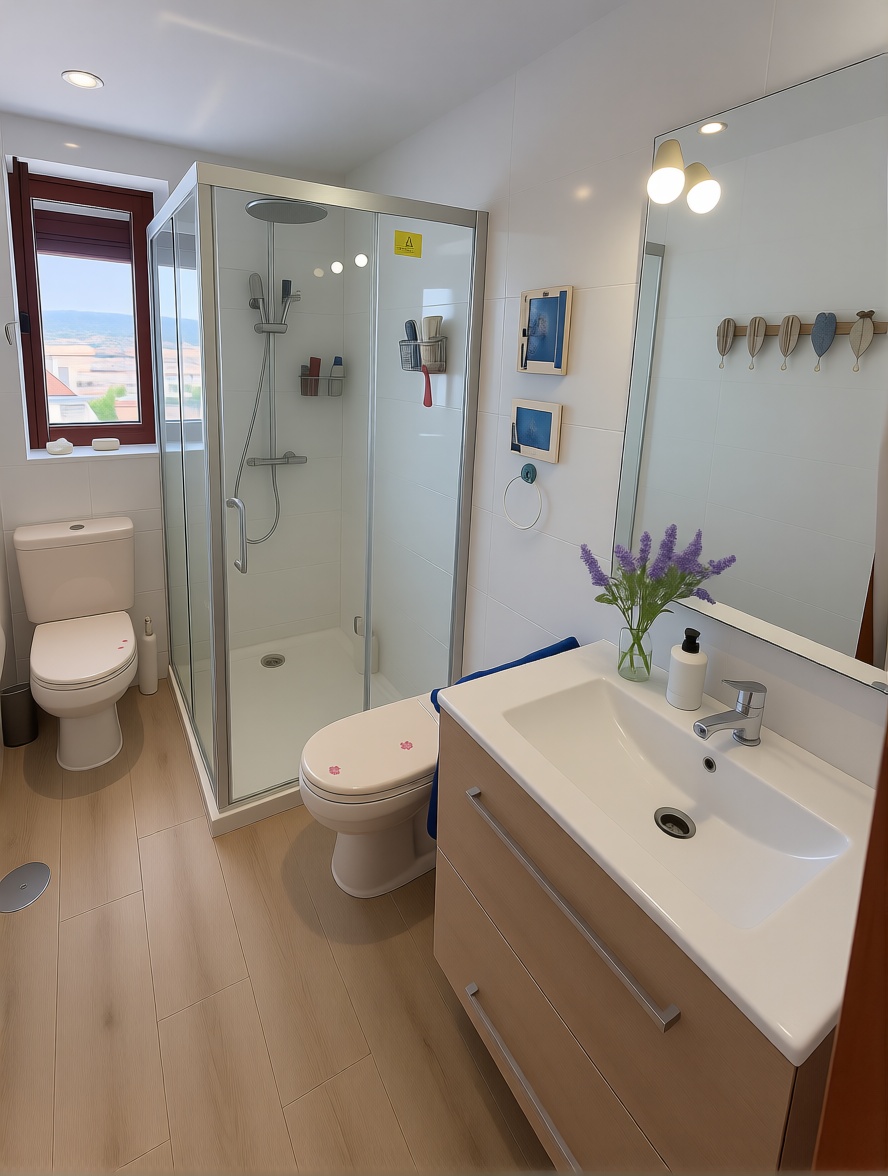 Apartamento em primeira linha de praia em Fuengirola — Casa banho