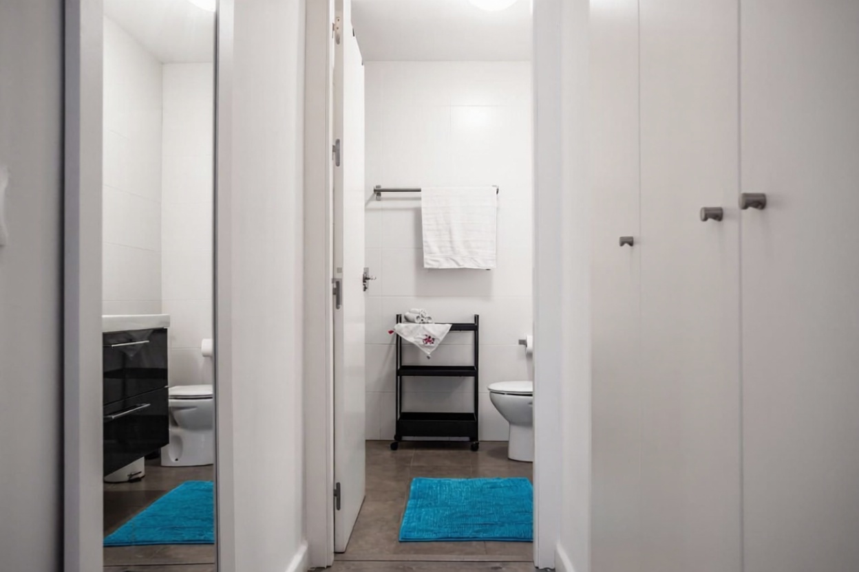 Appartement en première ligne de plage à Fuengirola — Chambre