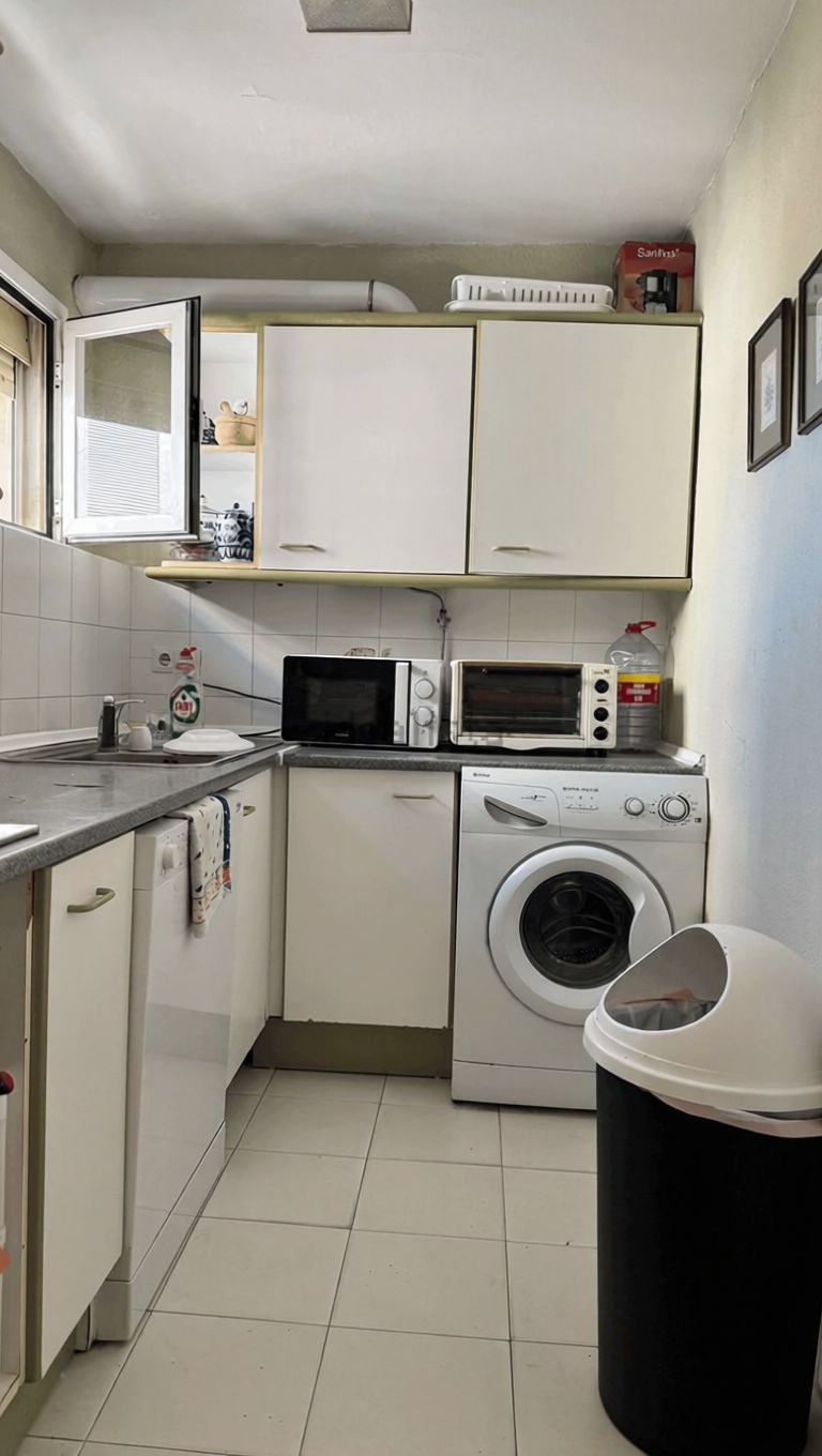 Apartamento em primeira linha de praia em Fuengirola — Cozinha