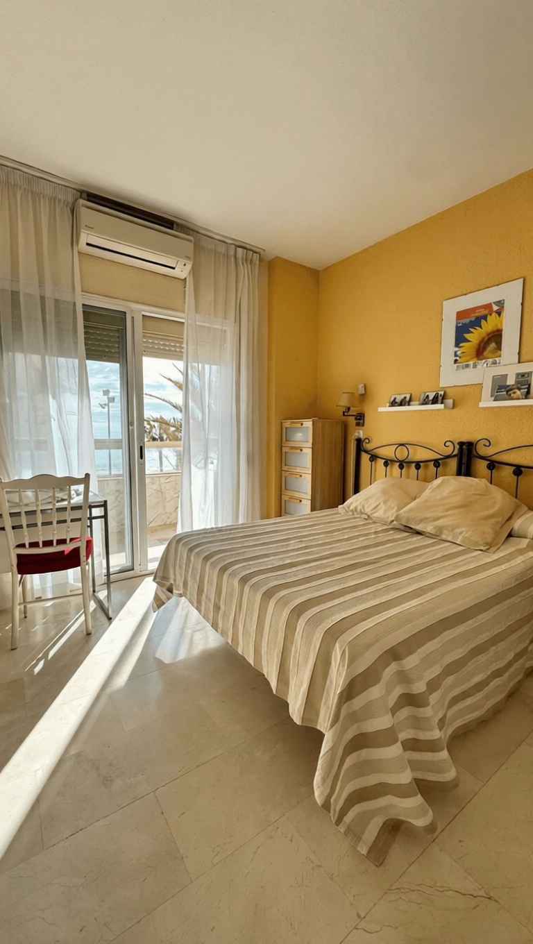 Apartamento em primeira linha de praia em Fuengirola — Quarto