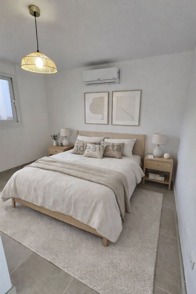 Appartement en première ligne de plage à Fuengirola — Chambre