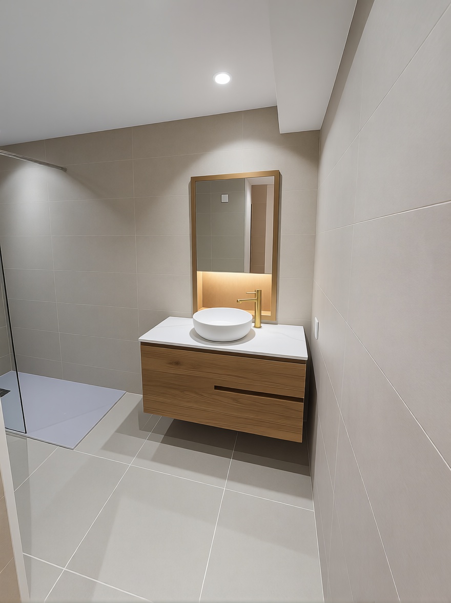 Appartement en première ligne de plage à Fuengirola — Sanitaires