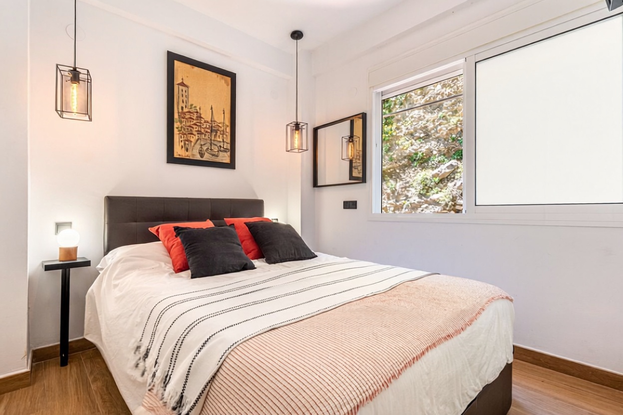 Apartamento em primeira linha de praia em Fuengirola — Quarto
