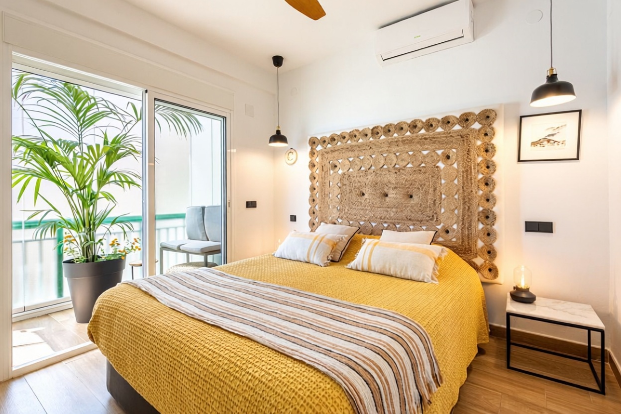 Apartamento em primeira linha de praia em Fuengirola — Quarto