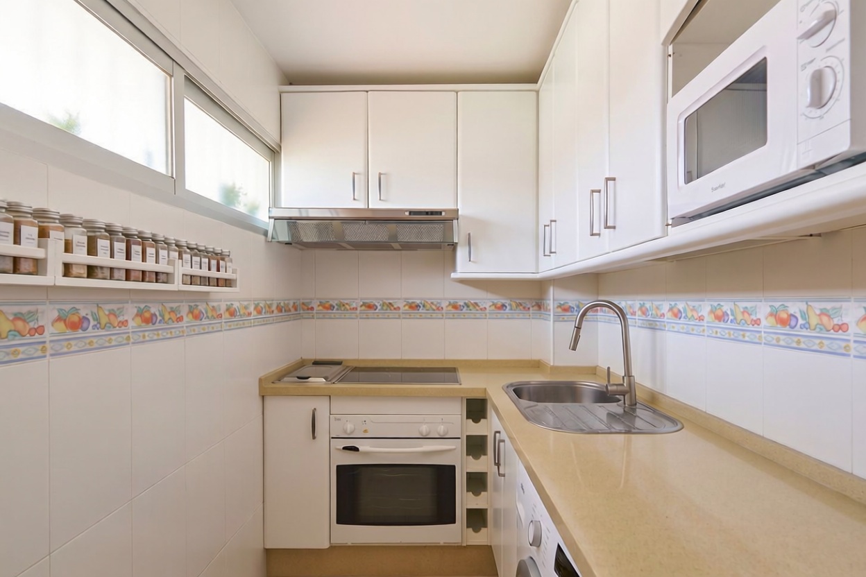 Appartement en première ligne de plage à Fuengirola — Chambre