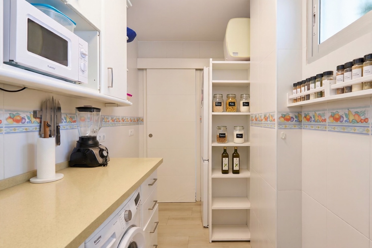 Appartement en première ligne de plage à Fuengirola — Chambre