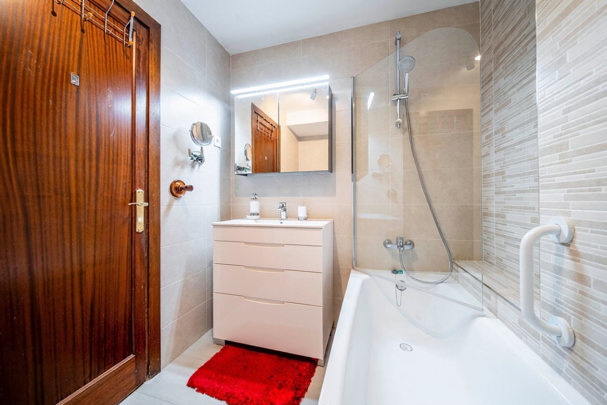 Appartement en première ligne de plage à Fuengirola — Sanitaires