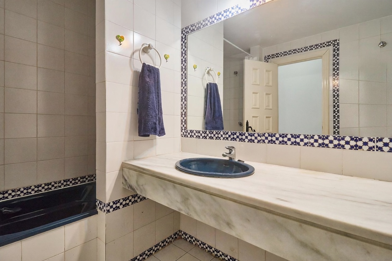 Appartement en première ligne de plage à Fuengirola — Sanitaires
