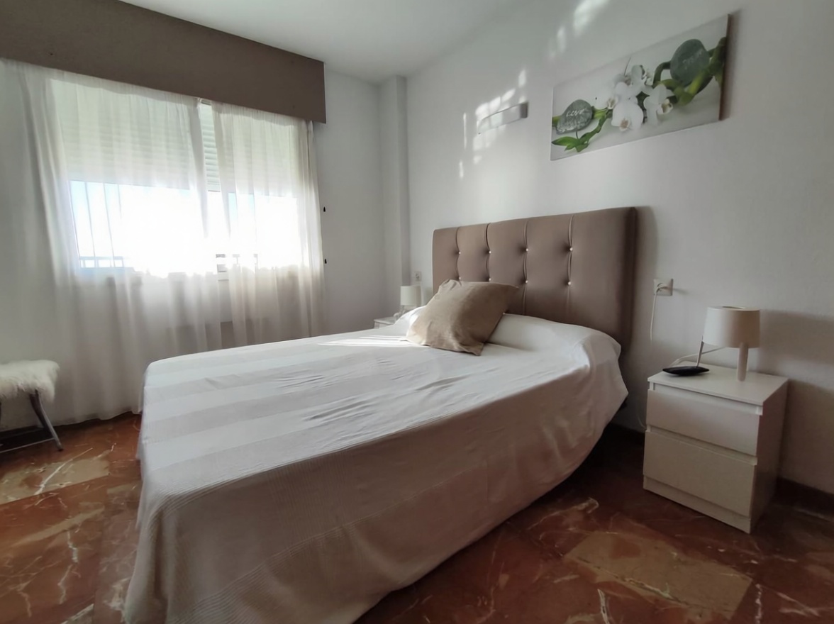 Appartement en première ligne de plage à Fuengirola — Chambre