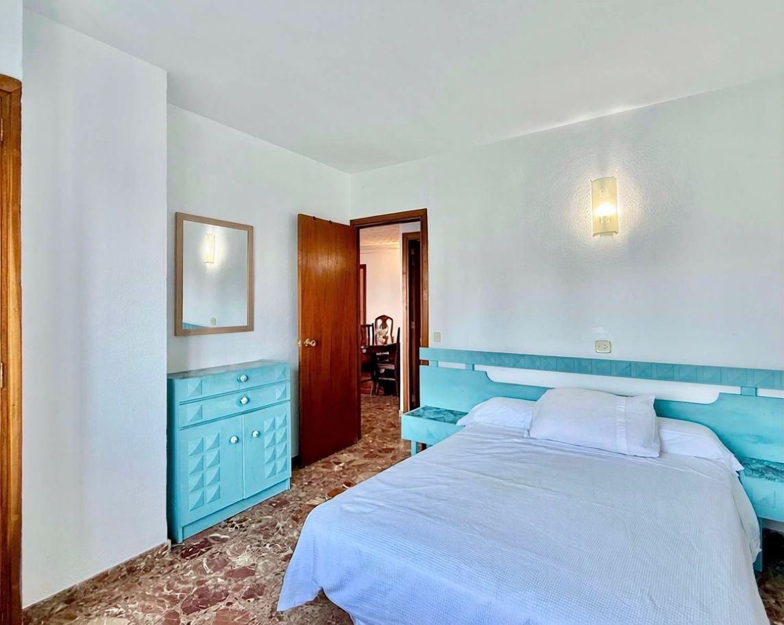 Appartement en première ligne de plage à Fuengirola — Chambre