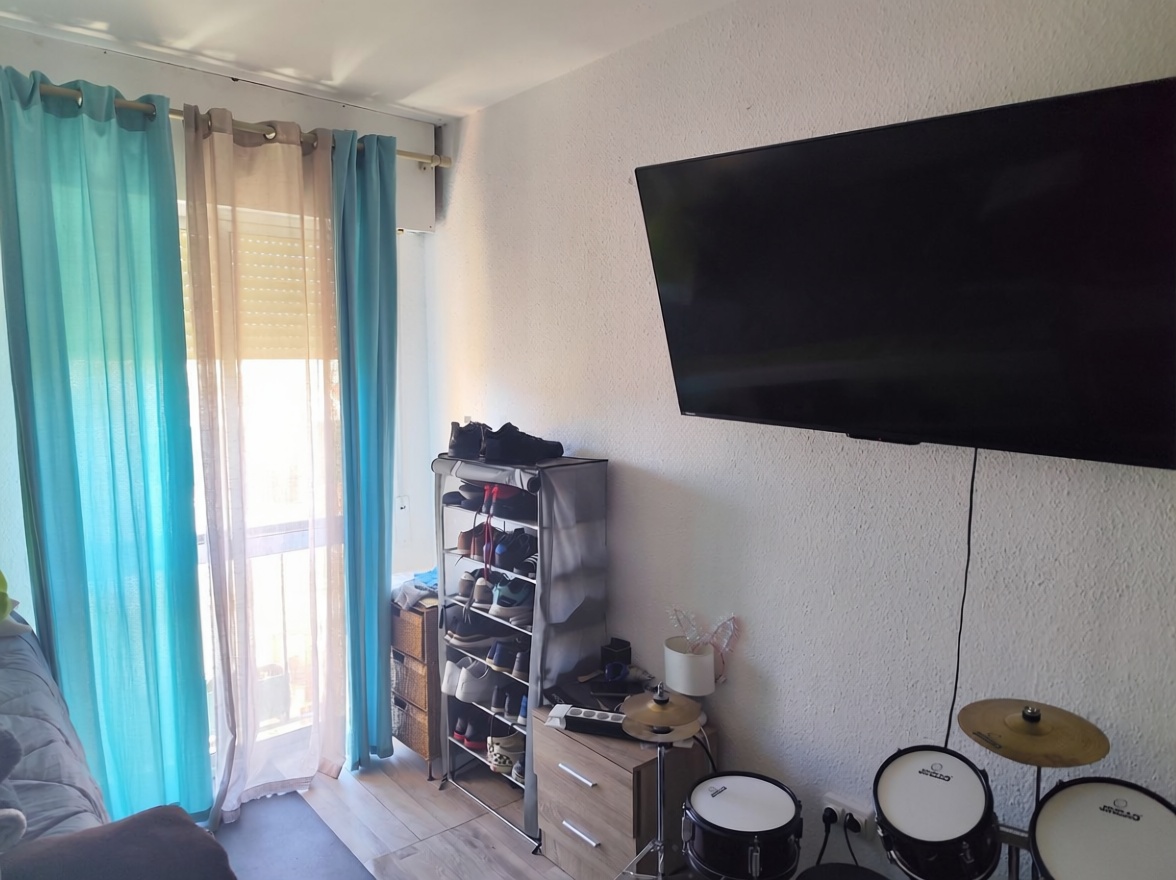 Appartement en première ligne de plage à Fuengirola — Chambre