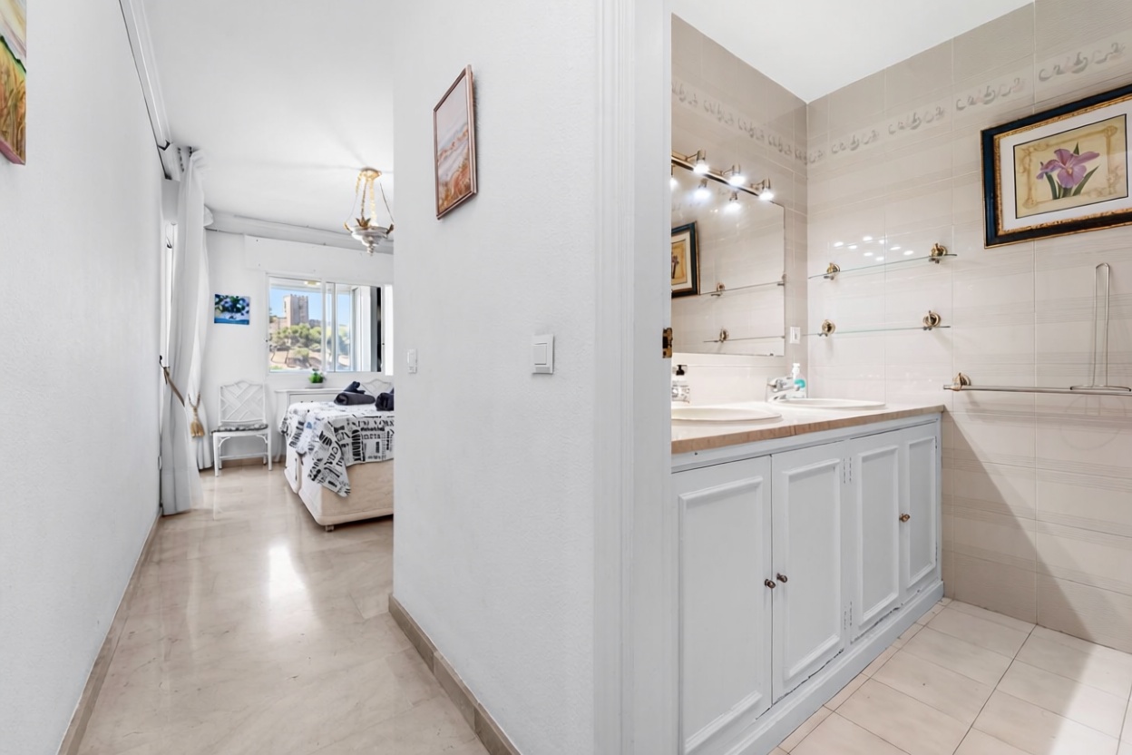 Appartement en première ligne de plage à Fuengirola — Sanitaires