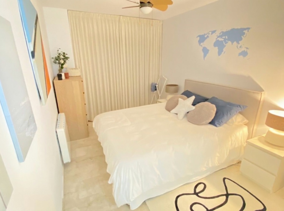Appartement en première ligne de plage à Fuengirola — Chambre