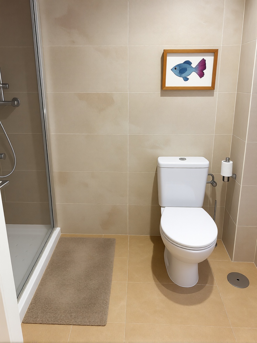 Appartement en première ligne de plage à Fuengirola — Sanitaires