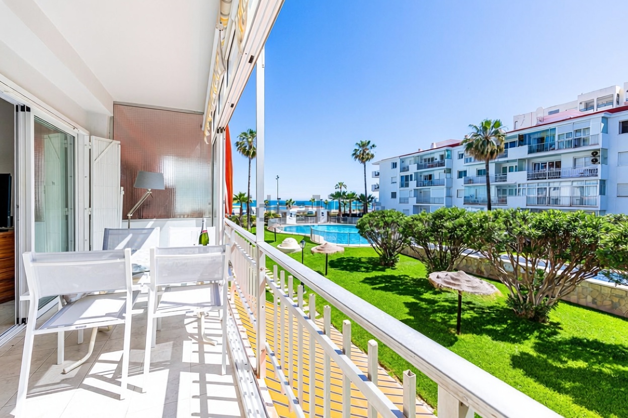 Apartamento em primeira linha de praia em Fuengirola