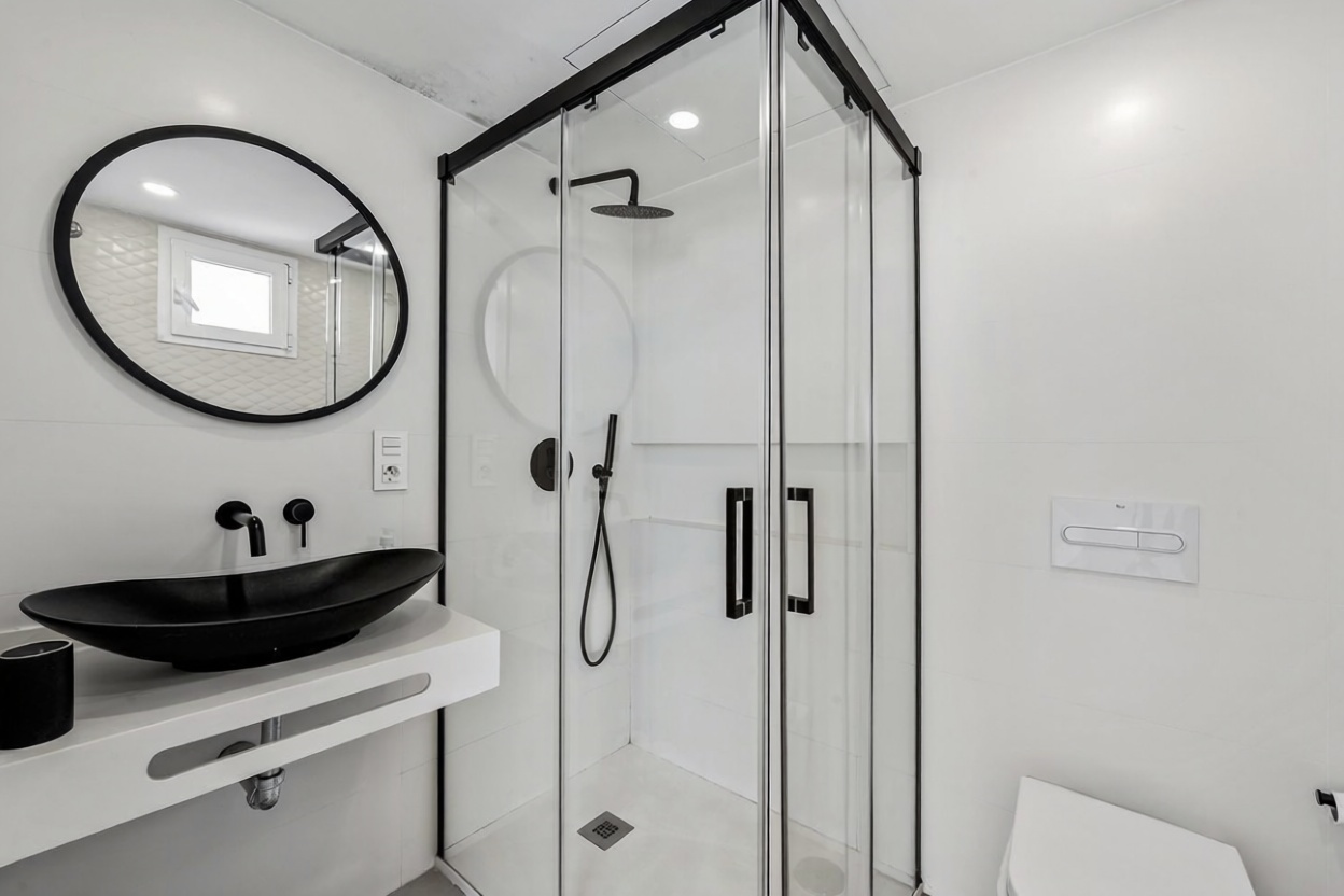 Appartement en première ligne de plage à Fuengirola — Sanitaires