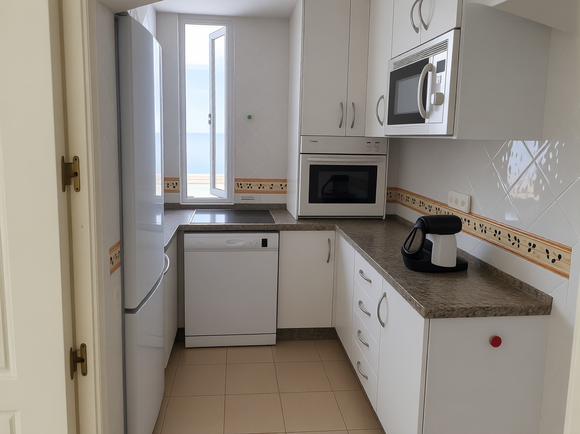 Apartamento em primeira linha de praia em Fuengirola — Cozinha