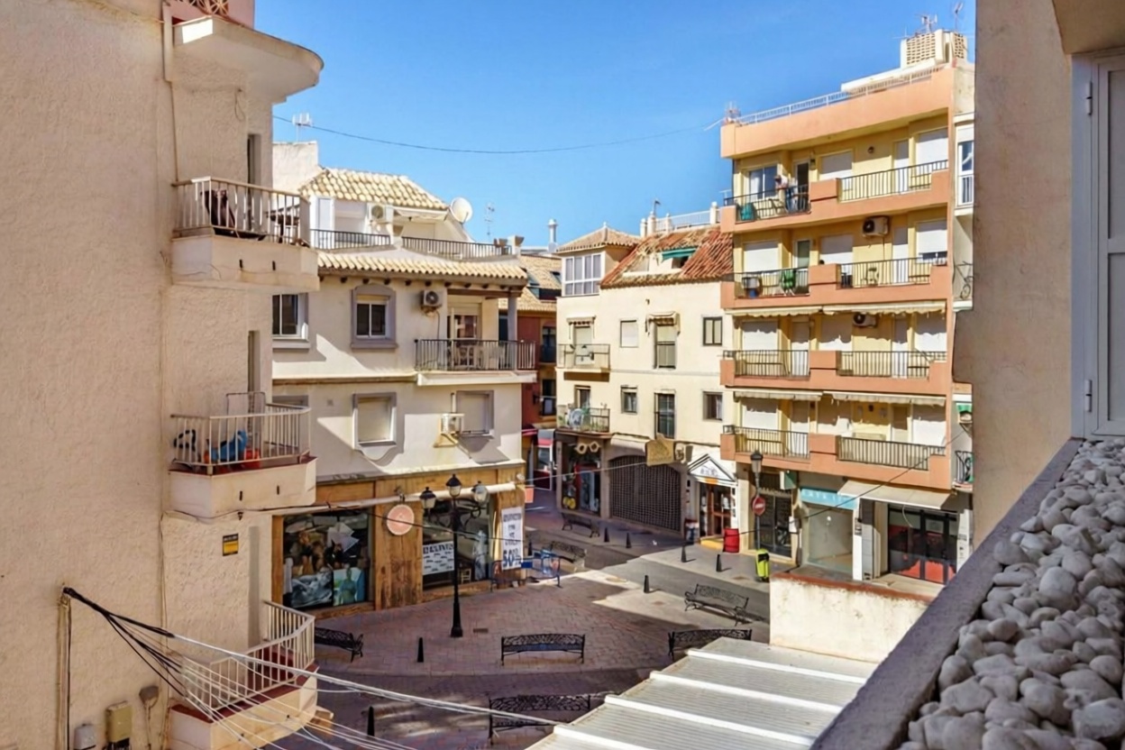 Apartamento em primeira linha de praia em Fuengirola — Vista mar