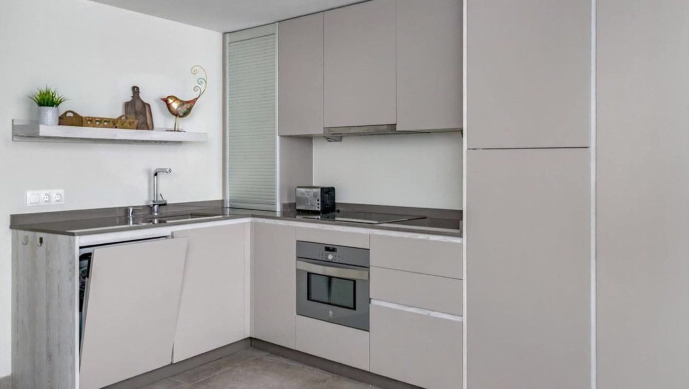 Apartamento em primeira linha de praia em Fuengirola — Cozinha