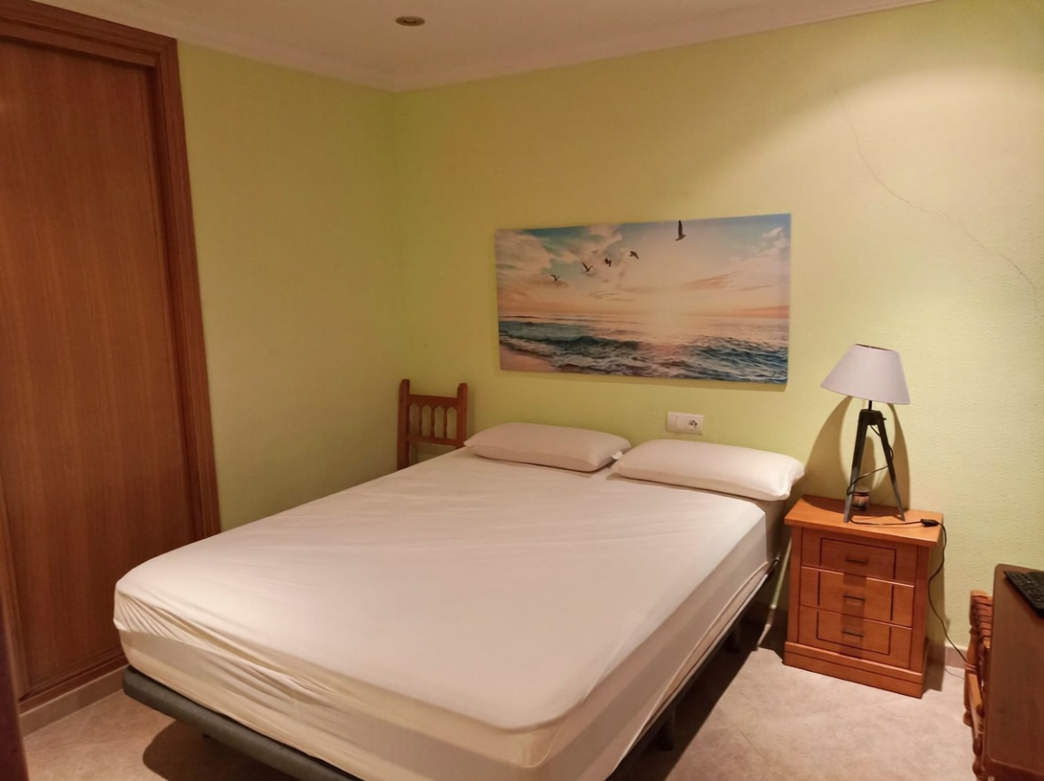 Appartement en première ligne de plage à Fuengirola — Chambre